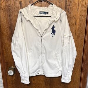 Polo by Ralph Lauren White Jacket size S fits like a Large
